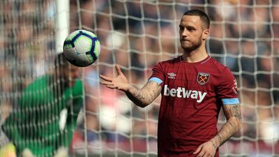 Watford 1 West Ham United 3. Watford will have one eye on the FA Cup final and West Ham can capitalise here with Marko Arnautovic, pictured, having re-found his scoring touch for the London side. Getty