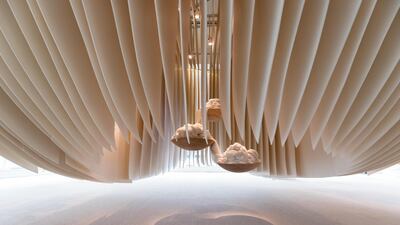 The Gift of Kings installation by Loro Piana. Courtesy Loro Piana