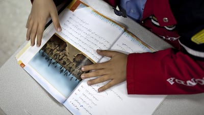 Children need inspiration and support to be able to tell their stories. Silvia Razgova / The National