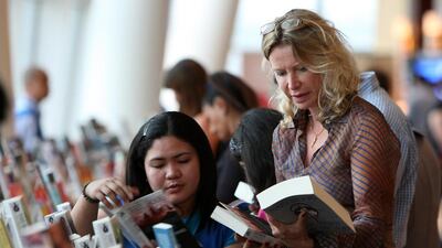 Booklovers will have something to look forward to in the Emirates Airline Festival of Literature. Photo: Pawan Singh / The National