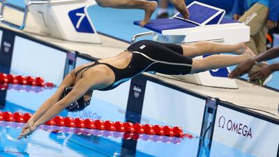 Four years ago, Nada Al Bedwawi made history as the UAE’s first female swimmer to participate in an Olympic Games. Hassan Al Raisi.