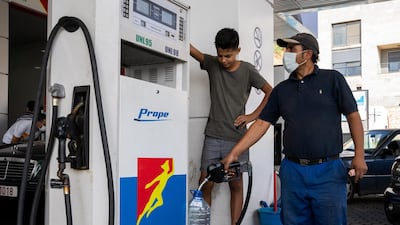 With all the petrol going to Syria through the black market, it's getting more and more complicated to find a petrol station open. Thibault Lefébure for The National