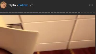 Sophie Turner and Joe Jonas's 2019 Las Vegas wedding was live-streamed by American DJ Diplo. Photo: Instagram / Diplo