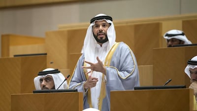 Marwan bin Ghalita, an FNC member from Dubai, is concerned at lax licensing of shisha cafes. Silvia Razgova / The National