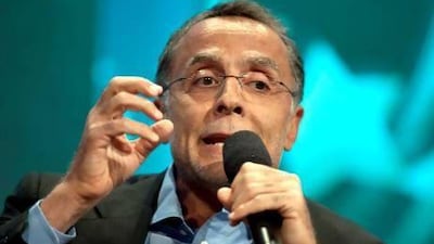 Fadi Ghandour, the founder and former chief executive officer of Aramex, hopes to formally announce later this year his plans to provide tech and e-commerce firms with funding that ranges between $1m and $3m for each venture. Ramin Talaie / Bloomberg News