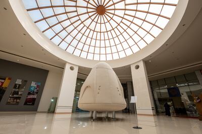 Nasser Al Salem's 'The First Space Shuttle, 2019-201' at The Secrets of Alidades in Jeddah. Courtesy Saudi Art Council