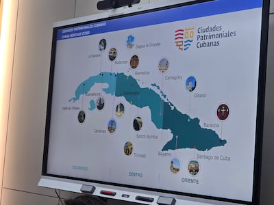The Cuban Tourism Ministry spoke to company chiefs about investing in the tourism sector on June 4, 2026. Salim A Essaid / The National