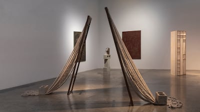 Afra Al Dhaheri's exhibition envelopes the viewer with a sense of stillness