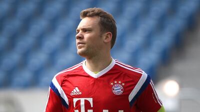 Bayern Munich goalkeeper Manuel Neuer will look to keep a clean sheet on Tuesday as Bayern Munich seek to overturn a 3-1 deficit against FC Porto in the second leg of their Champions League quarter-final tie. Daniel Roland / AFP / April 18, 2015