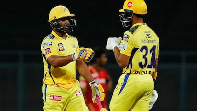 Ambati Rayudu waged a lone battle for Chennai Super Kings, scoring 78 off 39 balls. Sportzpics for IPL