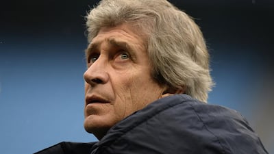 Manchester City manager Manuel Pellegrini is from Chile and is part of a strong contingent of South American coaches at top-flight teams in Europe who are still competing in the Uefa Champions League. Nigel Roddis / Reuters