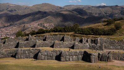 Inhabited since 900 AD, the site of Sacsayhuaman in Cusco, Peru was built by the Incas using stones without mortar, but no one knows what it was created for. Getty