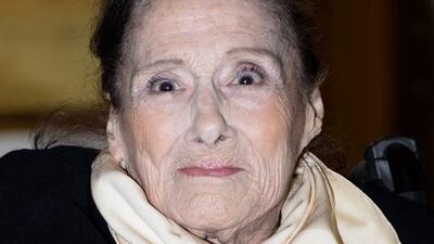 Gaby Aghion, the founder of fashion house Chloe. AFP