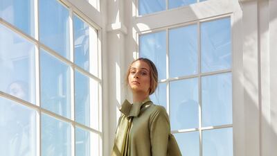 Echoing Balenciaga, Illustrella Moda offers bold silhouettes for Ramadan. Courtesy Illustrella Moda