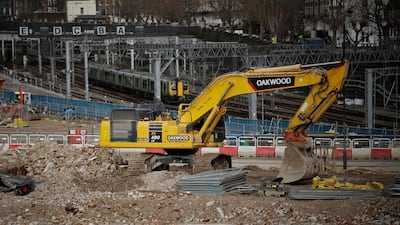 Britain's Conservative government has approved plans for a high-speed rail line linking London with northern England. AP