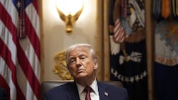 US President Donald Trump in the Cabinet room of the White House on December 8. EPA