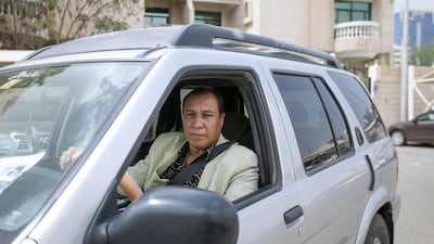 Tonsy Ali’s impressive driving record and impeccable road manners have led to a traffic safety honour. Mona Al Marzooqi / The National