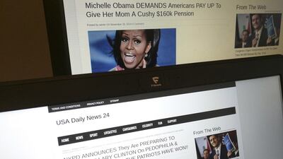 Fake news is a serious problem, especially for the social media platforms that profess their inability to control the beast they helped create. Raphael Satter / AP Photo