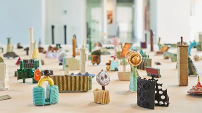 'Metropolis' by Lubna Chowdhary is on view at Jameel Arts Centre until October. Courtesy the artist and Jameel Arts Centre, Dubai