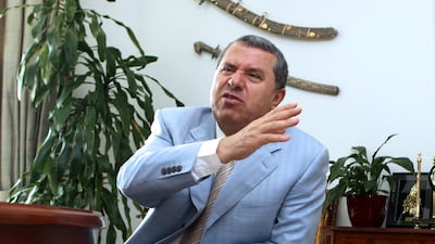 Khater Massaad (above), the former chief executive of Rakia, worked with Gela Mikadze, a lawyer, businessman and Georgian MP, who is accused of abusing his position as a key placeman in Georgia to divert money from Ras Al Khaimah companies into his personal bank accounts. Paulo Vecina / The National