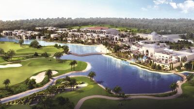 The Dubai Rainforest will be completed ahead of the World Expo 2020 and will sit adjacent to the Trump World Golf Clubhouse in Damac’s Akoya Oxygen master community. It is designed to recreate the natural environment of rainforests, which cover 6 per cent of the world’s surface, said the developer. Those with a thrill for heights will be able to fly through the treetops on a zip wire or just relax in the Rainforest spa, the latter of which will offer hydrothermal treatments among rock pools and steam baths. Courtesy Damac