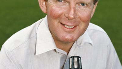 Motson in 1985. Getty Images