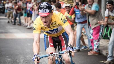 Ben Foster as Lance Armstrong in The Program, a film about the disgraced cyclist. Courtesy StudioCanal
