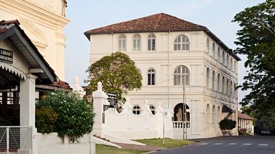 The exterior of Amangalla hotel in Galle, Sri Lanka. Photos: Aman