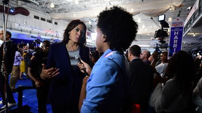 Democratic presidential hopeful California Senator Kamala Harris. AFP