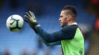 Manchester City goalkeeper Ederson. Reuters