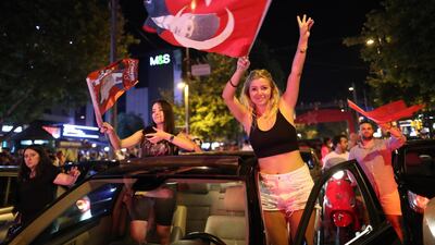 The CHP claimed that the cancellation of ferry services from the southern shores of the Marmara Sea to Istanbul from Friday was designed to stop Mr Imamoglu’s supporters voting. Erdem Sahin / EPA