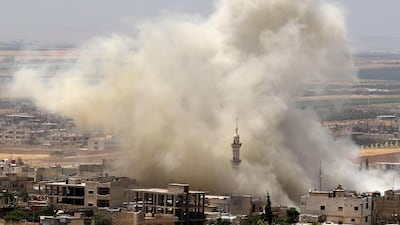 Warnings have been issued of a humanitarian catastrophe if bombings in the rebel-held Idlib province do not stop. AFP