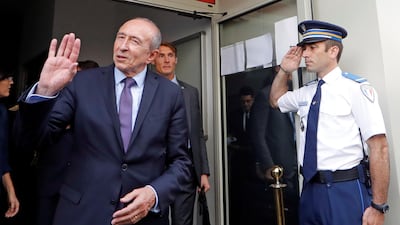 French Interior Minister Gerard Collomb said in August that 271 jihadi militants had gone back to France and were under investigation. REUTERS/Eric Gaillard
