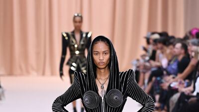 The Jean Paul Gaultier haute couture autumn/winter 2022-2023 show as part of Paris Fashion Week.
