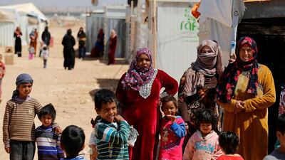 Al Zaatari Camp in Jordan is home to 80,000 people who have created the facility’s own economy. Ammar Awad / Reuters
