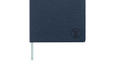 Take note: notebooks are crafted from the brand's epi or taiga leathers, and available in a range of sizes. Courtesy Louis Vuitton