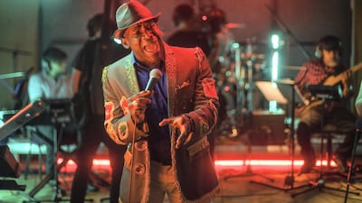 Performers prepare for a virtual Notting Hill Carnival in August. Getty Images