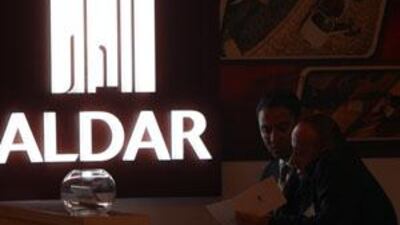 Shares of the property developer Aldar ended 1 per cent higher on the Abu Dhabi stock exchange at Dh4.02.