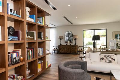 The interiors are inspired by the couple's extensive travels as they've lived together in nine countries. Antonie Robertson / The National