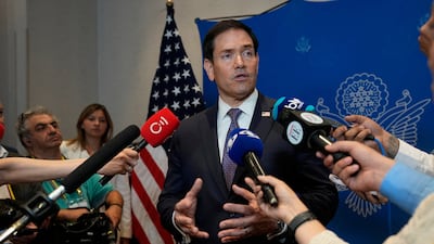 US Secretary of State Marco Rubio. Reuters