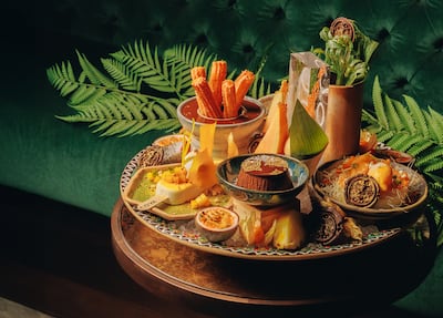 Dessert platter at Coya Abu Dhabi. Photo: Coya Abu Dhabi