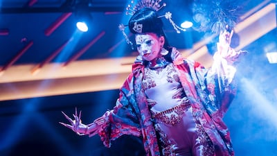 Raven geishas at Tabu.