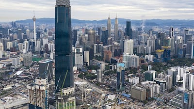 The Exchange 106 in Kuala Lumpur, Malaysia. Getty Images