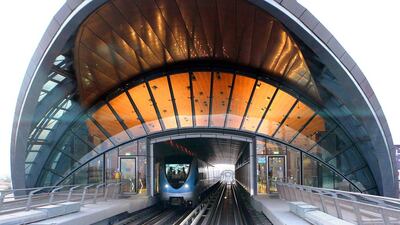 There are a total of 197 retail units on the Green and Red lines with 152 occupied. Above, a metro station of the Green line. Ali Haider / EPA