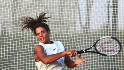 Mayar Sherif embarked on a 26-match winning run which included 45 sets in a row.