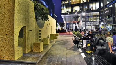 At Abwab, Lebanon's submission is named 'WAL(L)TZ' by Lebanon's T Sakhi Architects. Shruti Jain / The National