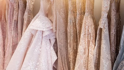 For the last three years, Cinco has established himself in a seemingly unassuming office block in D3, yet walking through the door to his atelier is like falling down the rabbit hole. Clad in tasteful creams and whites, with a measured splash of dove-grey and baroque moulding on the walls, Cinco’s space is like a snippet of a modern Versailles in the desert.