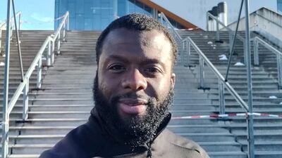 They were returning from Innsbruck, Austria. Jamaican Bobsleigh Team