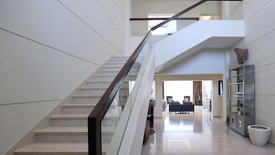 A six-bedroom Modern Arabic villa. Satish Kumar / The National