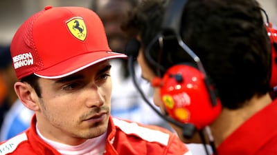 Charles Leclerc was the star of the Bahrain Grand Prix but was robbed of victory by mechanical issues. Getty Images
